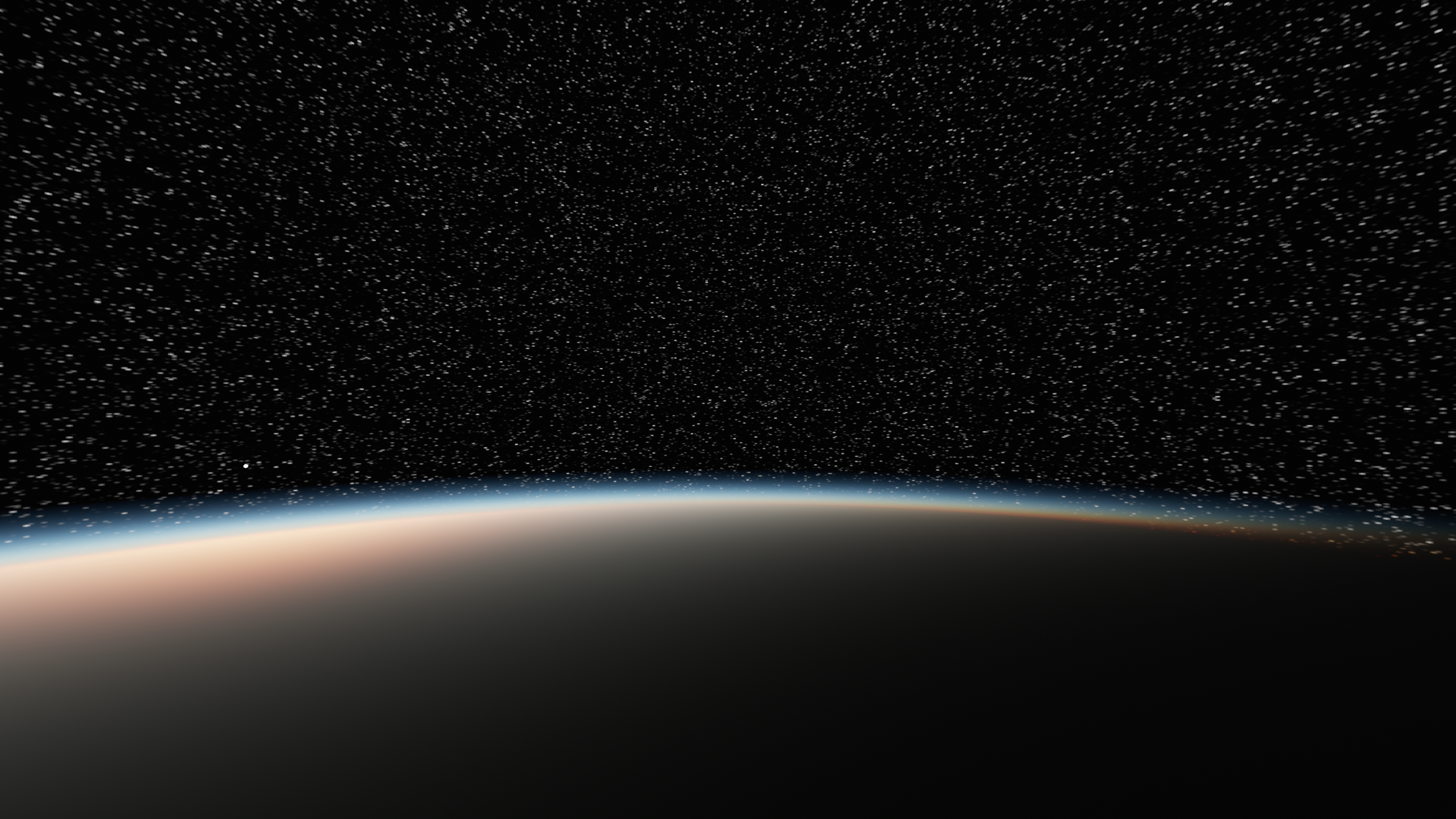 low sun atmosphere from 100km